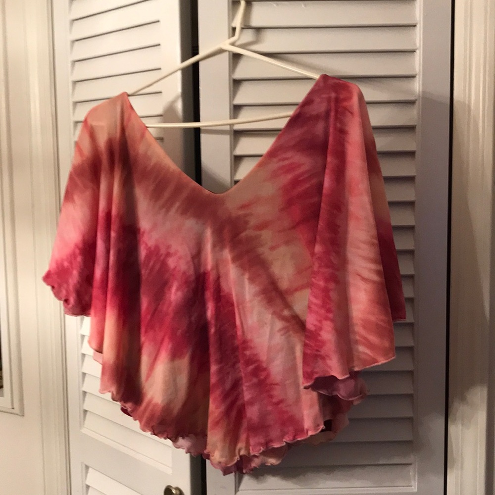 Poncho with flair